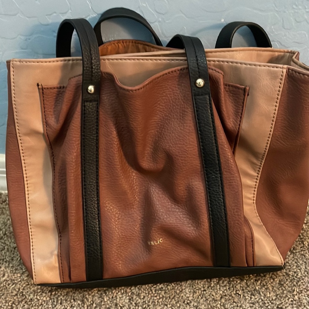 (EUC) Brown shoulder bag by Relic